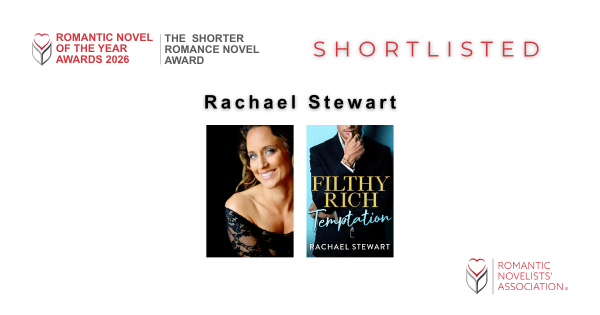 Rachael Stewart Nominated for the Shorter Romance Novel of the Year Award 2026